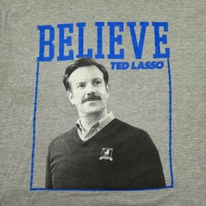 Ted Lasso Believe Graphic T-Shirt AFC Richmond TV Show Comedy‎ Mens 2XL
